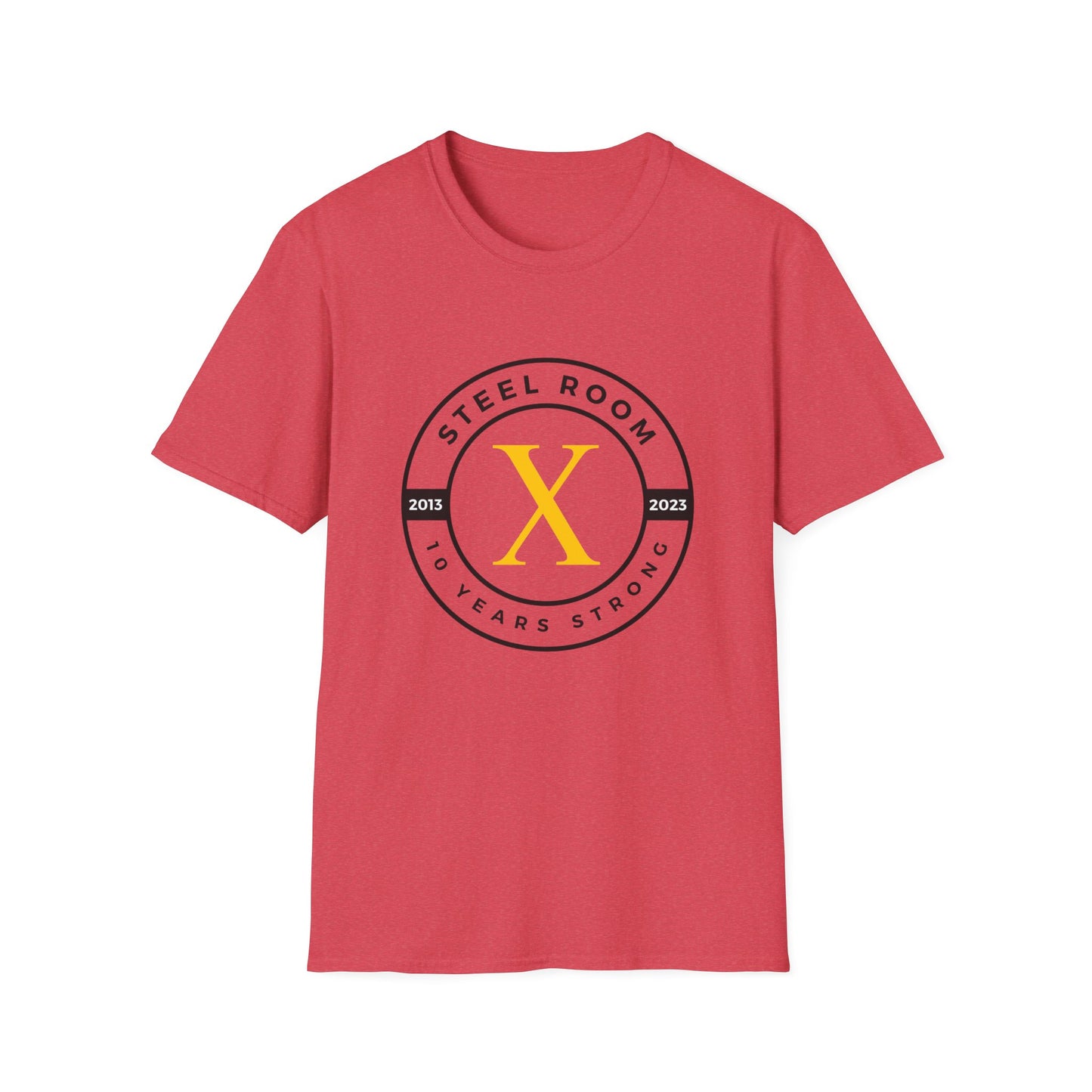 10 Year Logo - Unisex Softstyle T-Shirt
