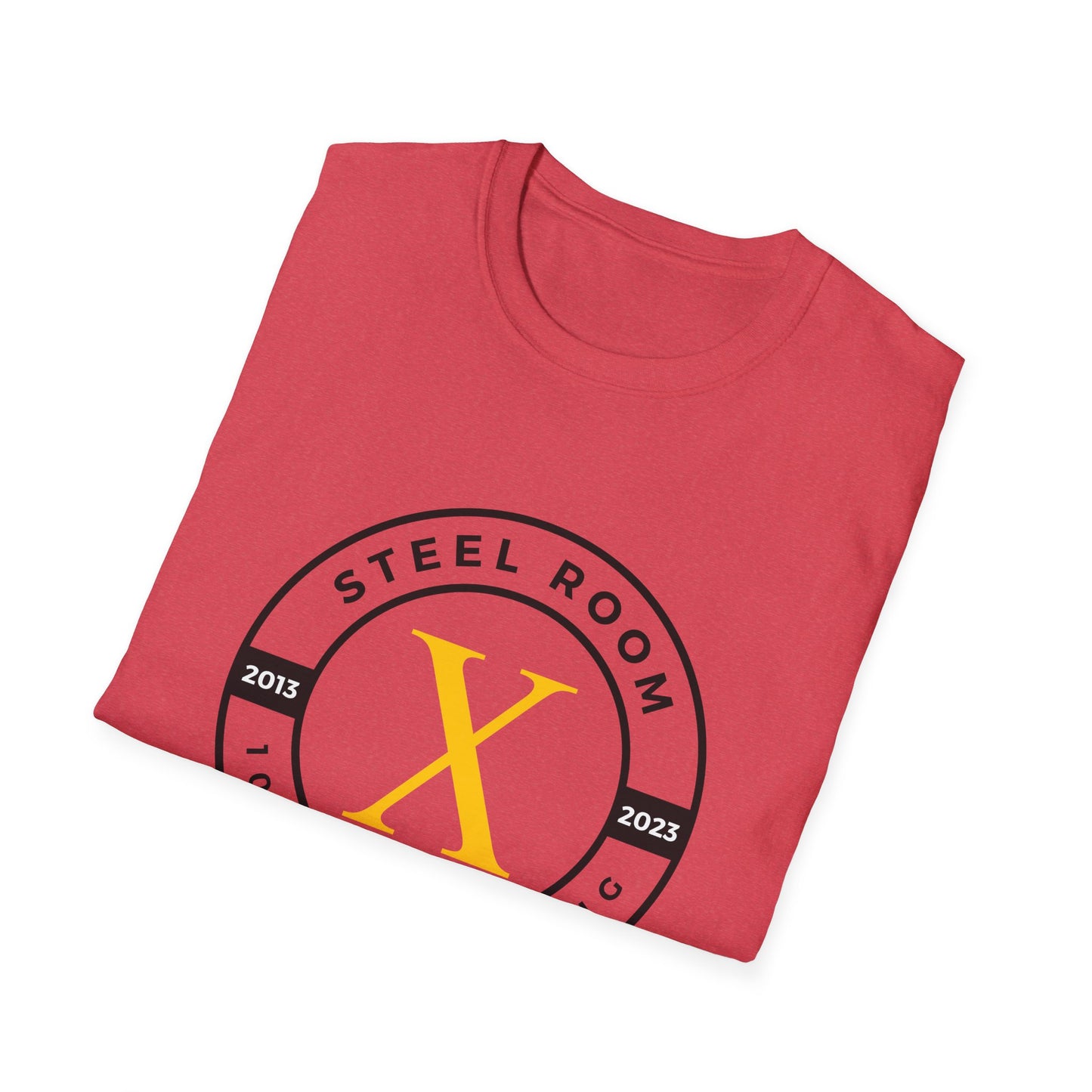 10 Year Logo - Unisex Softstyle T-Shirt