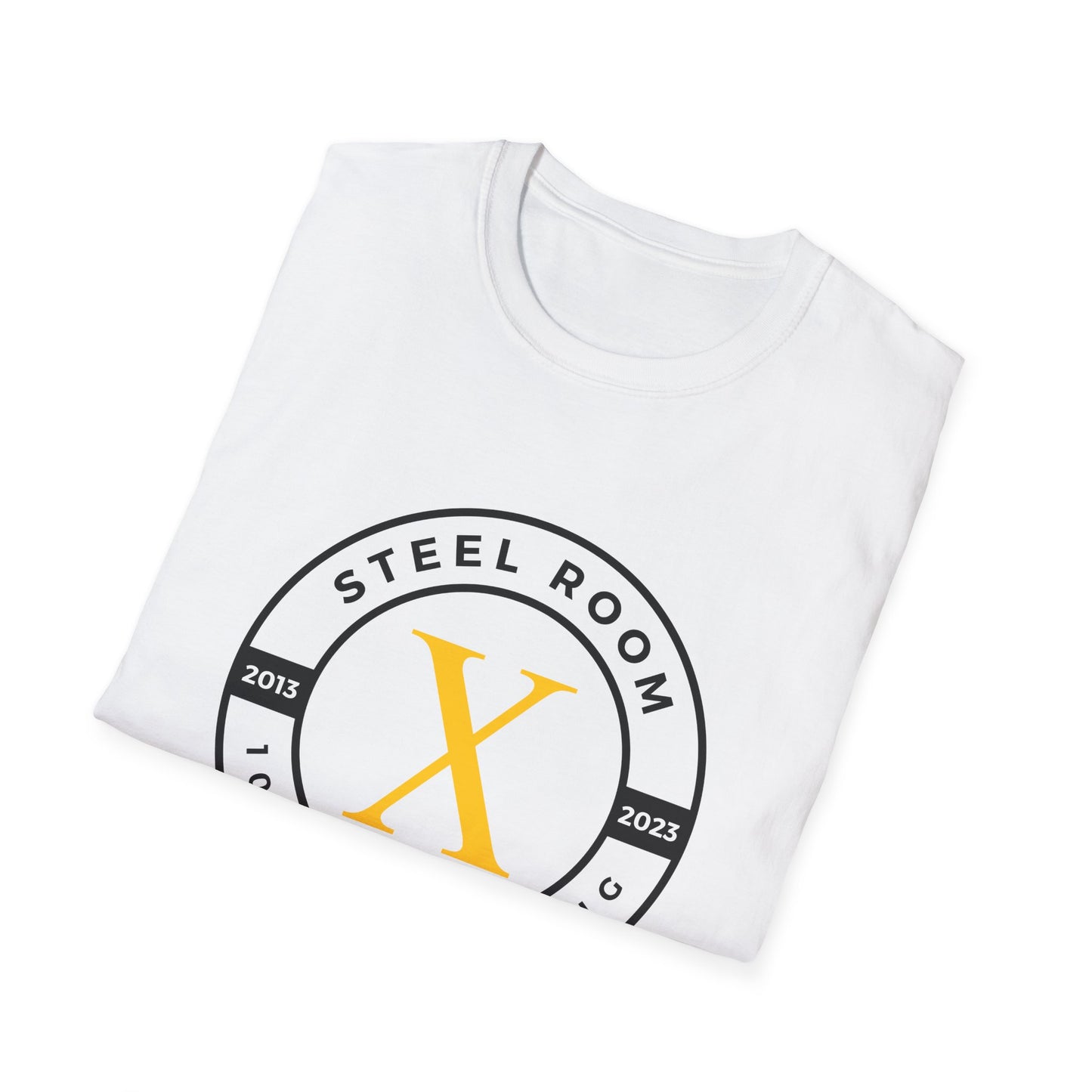 10 Year Logo - Unisex Softstyle T-Shirt