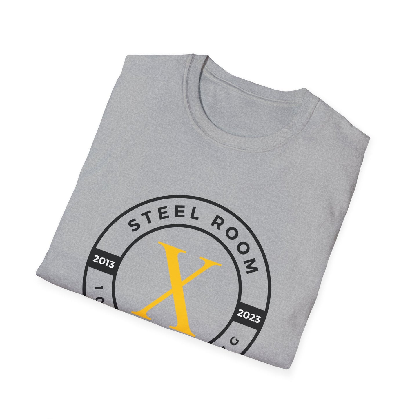 10 Year Logo - Unisex Softstyle T-Shirt