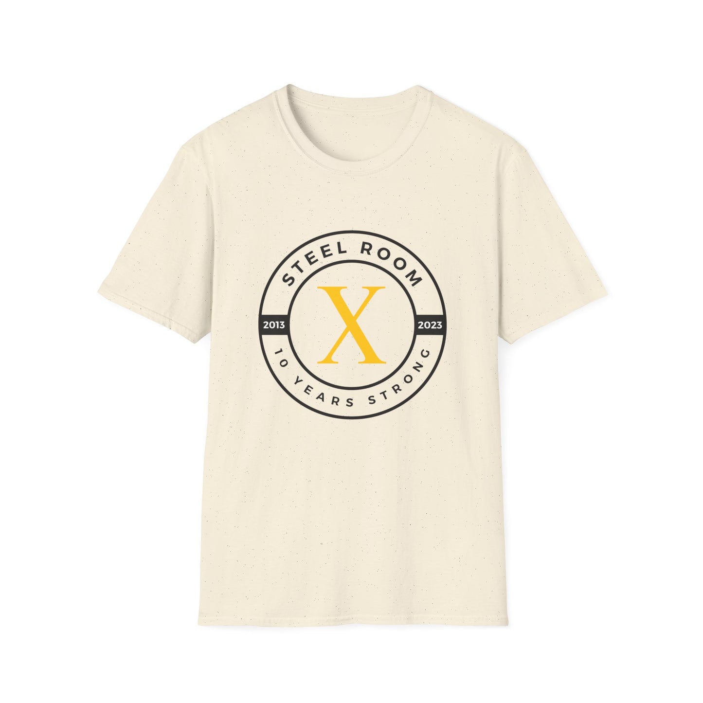 10 Year Logo - Unisex Softstyle T-Shirt