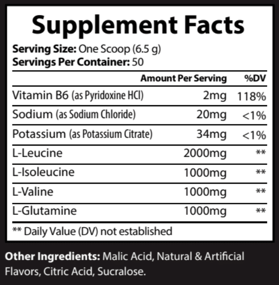 Intra BCAA Lemon Lime