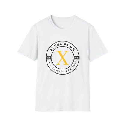 10 Year Logo - Unisex Softstyle T-Shirt