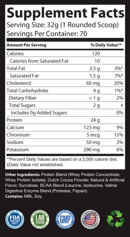 Whey Chocolate 2lb