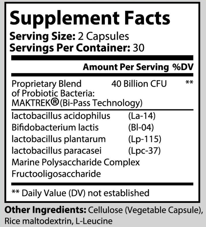 Gut Check Probiotic