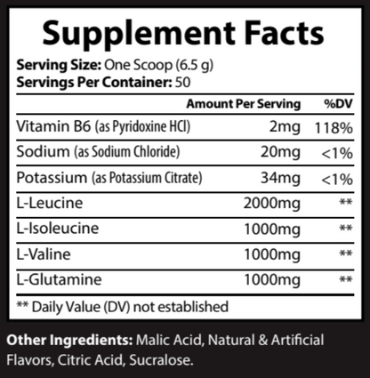 Intra BCAA Lemon Lime